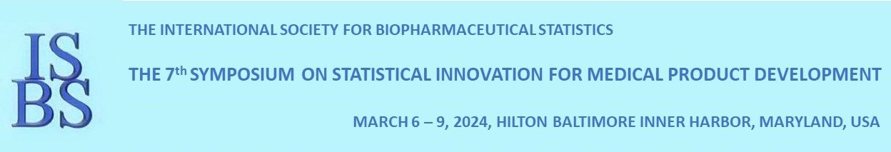 The International Society for Biopharmaceutical Statistics